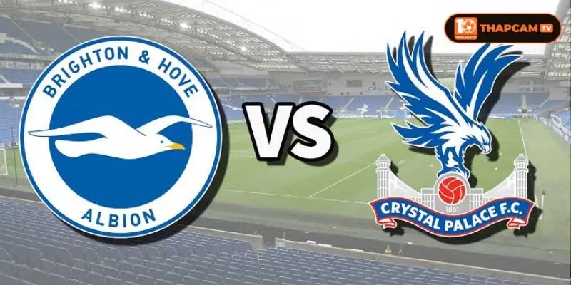  Lịch sử đối đầu giữa Brighton & Hove Albion vs Crystal Palace cho thấy những màn rượt đuổi tỷ số.
