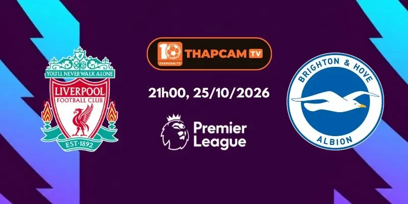 Soi Kèo Nhà Cái Liverpool Vs Brighton & Hove Albion – 21h00, 25/10